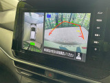【アラウンドビューモニター】専用のカメラにより、上から見下ろしたような視点で360度クルマの周囲を確認することができます☆死角部分も確認しやすく、狭い場所での切り返しや駐車もスムーズに行えます。