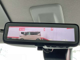 後ろに大きな荷物があっても広報確認が出来るインテリジェントルームミラーです。