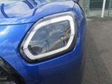 LEDヘッドライト装備。