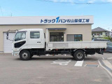 ファイター  5.1t 増トン Wキャブ 路上試験車