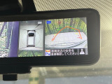 【アラウンドビューモニター】専用のカメラにより、上から見下ろしたような視点で360度クルマの周囲を確認することができます☆死角部分も確認しやすく、狭い場所での切り返しや駐車もスムーズに行えます。