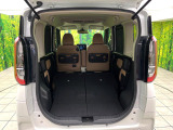 普段のお買い物や通勤、送迎等に十分な荷室スペースを確保しております。セカンドシートを倒すと、大きな荷物の積載も可能です♪