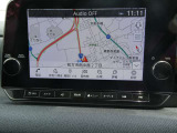 大きなモニターのメモリーナビゲーションではじめての道や知らない道も快適にドライブ!