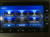 ギャザズディスプレイオーディオ。フルセグテレビを搭載。AM/FMなどがご利用できます。