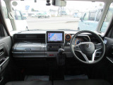 見晴らしがよく開放的な車内。視界も良好です。