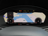 重厚感と安定感があり、同時にダイナミックさも備えるAudiの走り。機能やデザインが革新的なメーター。