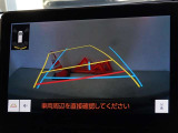 バックガイドモニターを装備しています、車庫入れもラクラクです。