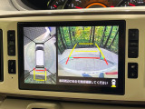 【パノラマモニター】専用のカメラにより、上から見下ろしたような視点で360度クルマの周囲を確認することができます☆死角部分も確認しやすく、狭い場所での切り返しや駐車もスムーズに行えます。