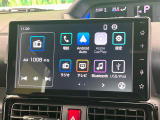 【9型ディスプレイオーディオ】お手持ちのスマートフォンとの連携で、ナビや音楽再生など各種アプリを使用可能。スマホに近い感覚でお使いいただけます♪