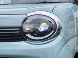 明るいLEDヘッドランプを装着しています!