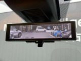 【インテリジェントルームミラー】 車両後方のカメラ映像がミラーに映るので、乗員や荷物が多くても安心♪夜間や悪天候の日でもクリアな映像で視界良好です◎