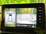 【アラウンドビューモニター】専用のカメラにより、上から見下ろしたような視点で360度クルマの周囲を確認することができます☆死角部分も確認しやすく、狭い場所での切り返しや駐車もスムーズに行えます。