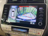 【パノラミックビューモニター】専用のカメラにより、上から見下ろしたような視点で360度クルマの周囲を確認することができます☆死角部分も確認しやすく、狭い場所での切り返しや駐車もスムーズに行えます。