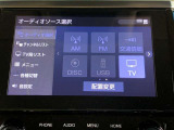 CD,DVD、フルセグテレビが楽しめます。