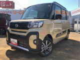 タント ファンクロス 4WD ブラックマイカ&times;サンドベージュ 人気のツートン色です♪