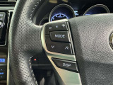 ステアリングスイッチ装備!運転しながら手元でオーディオの操作などができます。