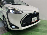 LEDヘッドランプで夜間も視界良好