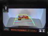バックガイドモニターを装備しています、車庫入れもラクラクです。