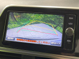 【バックカメラ】駐車時に後方がリアルタイム映像で確認できます。大型商業施設や立体駐車場での駐車時や、夜間のバック時に大活躍!運転スキルに関わらず、今や必須となった装備のひとつです!
