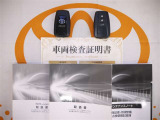 スマートキー付。取扱説明書とメンテナンスノートもあります☆品質評価シート付いてます!トヨタ認定中古車ライト!!