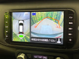 【アラウンドビューモニター】専用のカメラにより、上から見下ろしたような視点で360度クルマの周囲を確認することができます☆死角部分も確認しやすく、狭い場所での切り返しや駐車もスムーズに行えます。