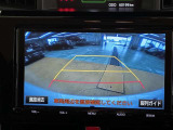 バックモニター装備!駐車時等に活躍♪ ガイドライン付きで、自信が無くても O.K♪ 一度体験すると、無くてはならないものですよ☆