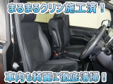 お客様にお座りいただくシートは徹底洗浄済みです!手作業でていねいに洗うので、心地よさが違います☆☆