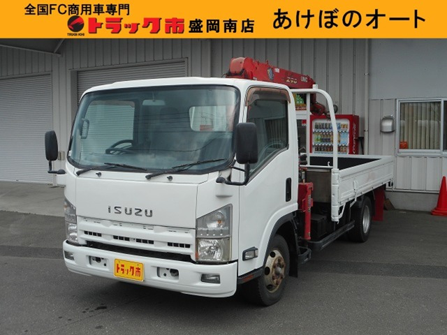 エルフ 3.0 ワイド ロング フルフラットロー ディーゼル 4WD 