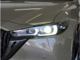 【LEDヘッドライト】省電力で長寿命の明るく運転しやすいLEDヘッドランプです。明るく照らすので暗い夜道からお客様を守ってくれます。お近くの広島マツダまでお越しください。