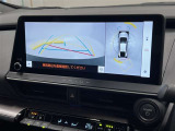 パノラミックビューモニター!運転席から確認しにくい車両周辺の状況を把握できます!