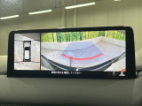 【360&deg;ビューモニター】専用のカメラにより、上から見下ろしたような視点で360度クルマの周囲を確認することができます☆死角部分も確認しやすく、狭い場所での切り返しや駐車もスムーズに行えます。