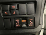 さまざまな安全機能でドライバーと同乗者をしっかりサポートします!&電動パワーウィンドウスイッチです。