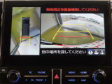 パノラミックビューモニター付きです。全方向の確認ができて安心です。