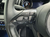 ステアリングスイッチ装備!運転しながら手元でオーディオの操作などができます。