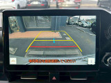 駐車時、後方の映像がモニターで確認できます。狭い場所での駐車もスムーズです。