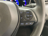 前方の車との車間を設定し、スピードを上げたり緩めたりを自動で行ってくれる追尾式の「レーダークルーズ」。上級装備の一つです!高級車にしかつかない嬉しい機能です。