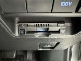 ETC車載器付きです。高速道路の料金所もスムーズに通過できます。