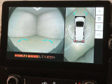 車両の周囲が見える全周囲カメラを装着♪