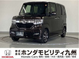 N-BOXカスタムGLホンダセンシングです!純正メモリーナビ、衝突低減ブレーキ、ドラレコ、リアカメラ、パワースライドドア、シートヒーター、LEDヘッド、純正14インチアルミホイール他、充実しています!