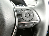 ステアリングスイッチでクルーズコントロール機能の操作ができます。長距離の高速走行時の疲労軽減や燃費に役立ちます。