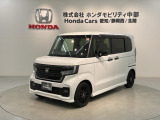 全国納車可 第三者機関証明書付 H SENSING 最長5年保証 ワンオ-ナ- ナビVXU-217NBi TV Rカメラ BTオ-ディオ DVD ドラレコ装備のN-BOXカスタム Lターボ入庫!