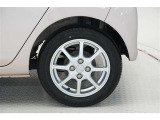 タイヤサイズ(155/65R14)です。