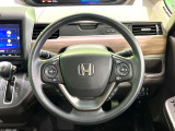 【ステアリングスイッチ】運転中、前方から目線をそらすことなく、オーディオ等の操作が可能な便利機能!安心&快適なドライブを演出してくれます♪