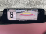 360度カメラ搭載!ガイドラインも表示してくれて車庫入れをサポート!