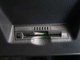 ETC車載器付きです。高速道路の料金所もスムーズに通過できます。