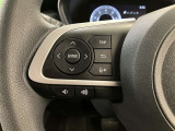 ナビゲーションに視線を移さず、ハンドルから手を離さず、運転に集中したまま手元でオーディオ操作できます♪