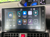 【純正9型ディスプレイオーディオ】お手持ちのスマートフォンとの連携で、ナビや音楽再生など各種アプリを使用可能。スマホに近い感覚でお使いいただけます♪