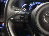 ハンドルのスイッチで各機能の操作を行う事が出来てとっても便利♪