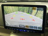 【バックカメラ】駐車時に後方がリアルタイム映像で確認できます。大型商業施設や立体駐車場での駐車時や、夜間のバック時に大活躍!運転スキルに関わらず、今や必須となった装備のひとつです!