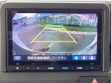 バックモニター付きで、車庫入れやバック時の後方確認をサポート。